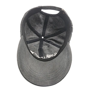Washed Unstructured Letter Embroidery Baseball Distressed Dad Caps Hats