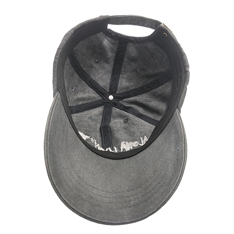 Washed Unstructured Letter Embroidery Baseball Distressed Dad Caps Hats