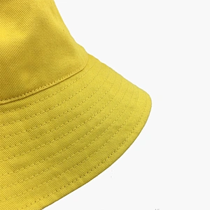 2019 Embroidery Logo Fisherman Hat Cotton Bucket Hat