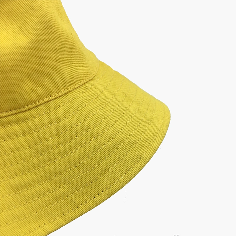 2019 Embroidery Logo Fisherman Hat Cotton Bucket Hat