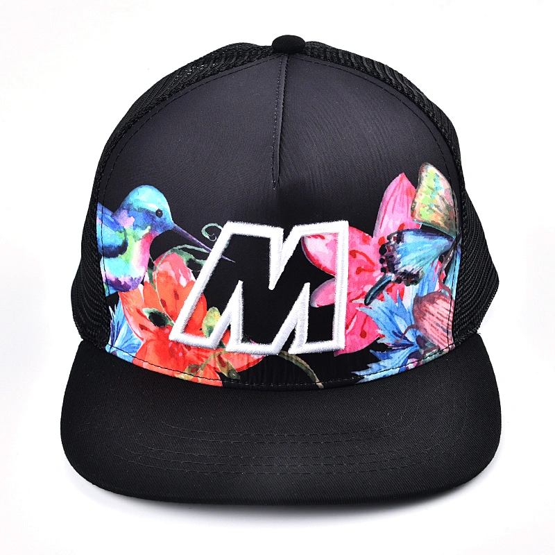 fashion wholesale embroidery logo mesh  hat,custom  cap