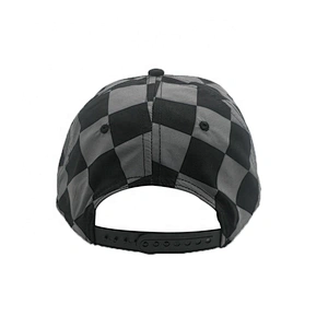Digital Printing Mens 6 Panels Flat Brim Snap Back Grorras
