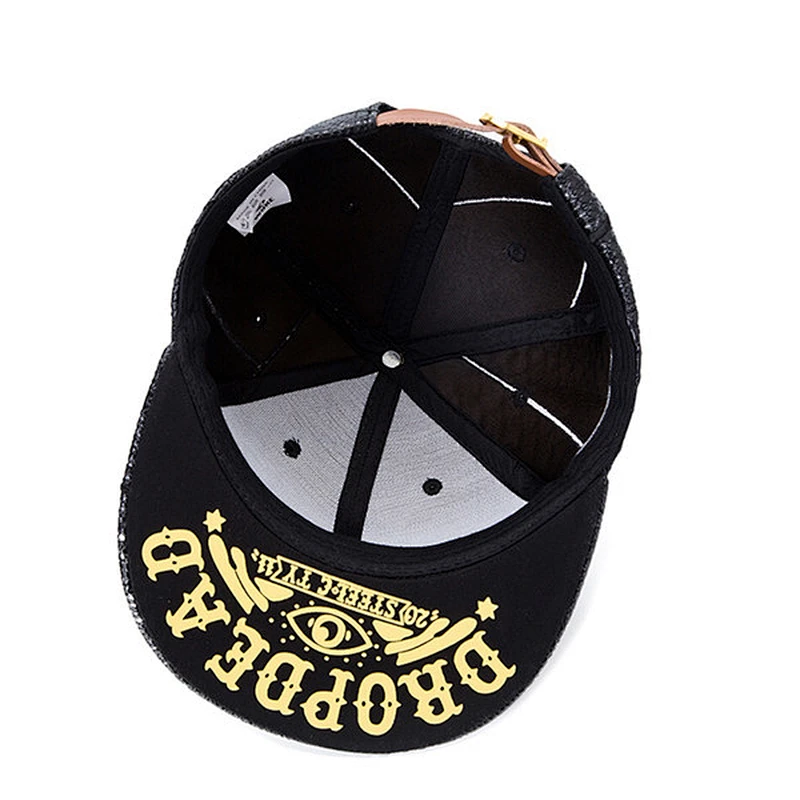 Custom 3d embroidered wholesale OEM Design embossed logo snapback hat