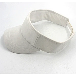 Wholesale Unisex Sun Protection Blank Cotton Golf Visor Hat Cap