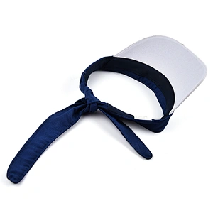 Sun Protection Adjustable Cotton Bow Tie Visor Cap Hat