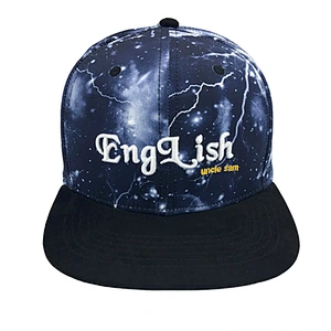 Custom Embroidered Caps Digital Printing Starry Galaxy vintage snapback hat
