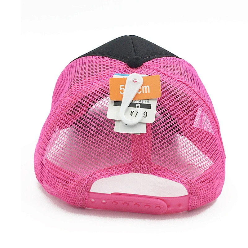 fashion color wholesale printed logo mesh  hat,custom  cap
