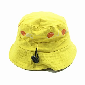 High Quality Bucket Hat with Customized logo  and with String for adjustment