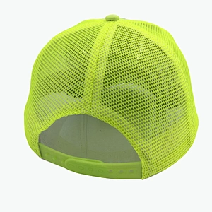 Bordure 6 panel racing baseball cap Wholesale mesh and cotton Trucker Hats