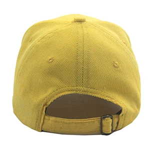 Custom Logo Corduroy Unisex Baseball Winter Dad Cap Hat in Stock