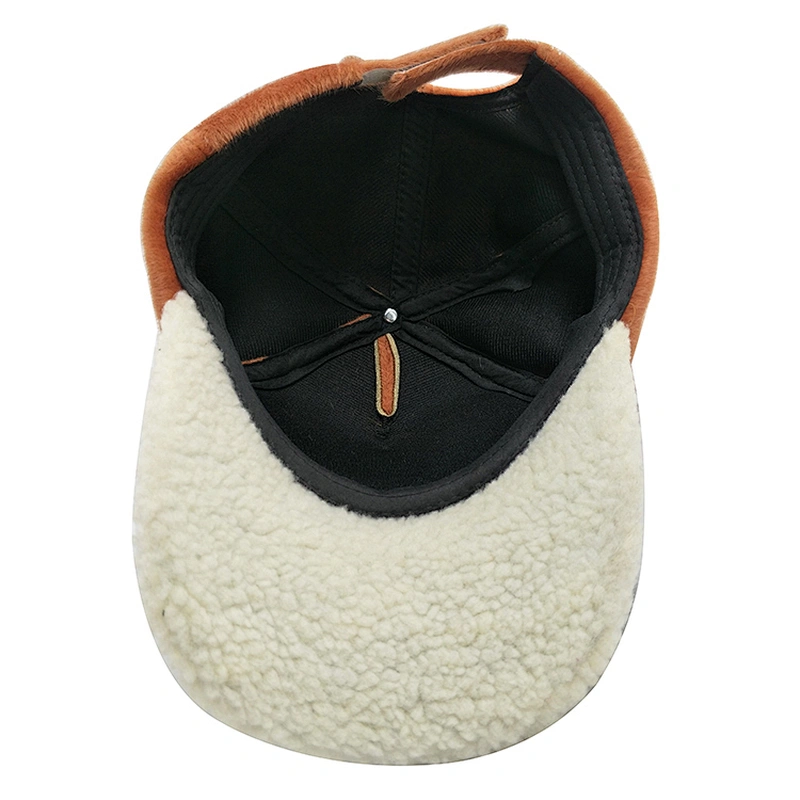 2019 New Custom Deers Pattern Girls Warm Winter Baseball Cap Hat with Cute Ears