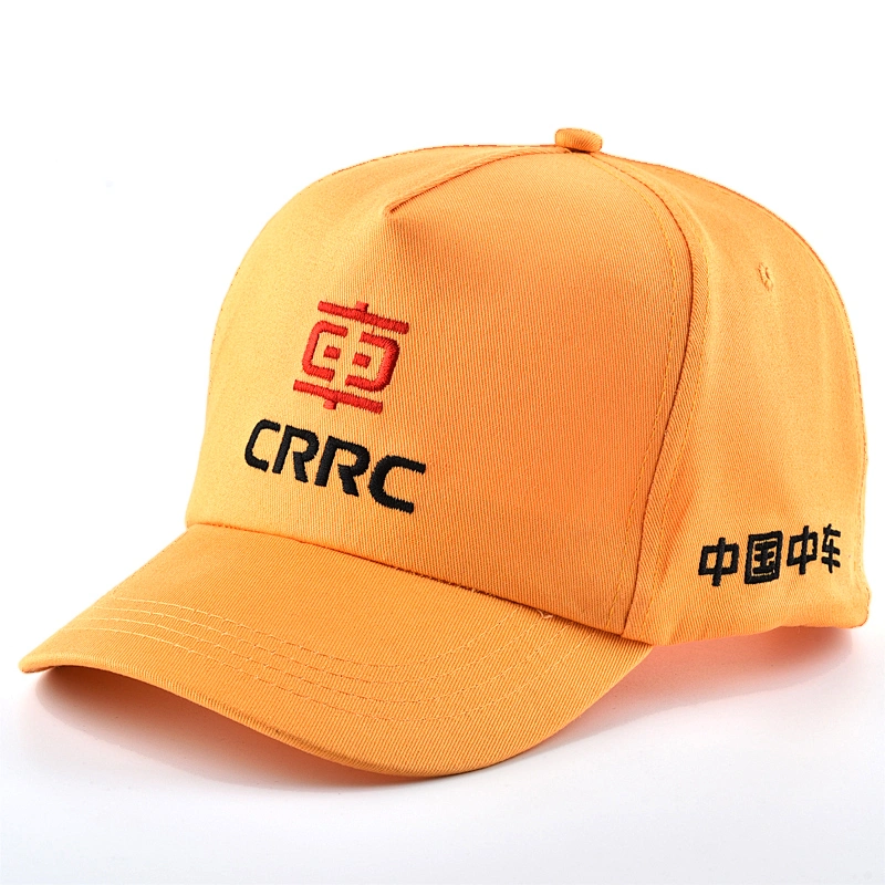 Low Profile Fitted Baseball Cap 5 Panel Hat Sport Caps