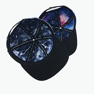 Fashion Galaxy Print Cap Snapback Caps Adjustable Hat Unisex