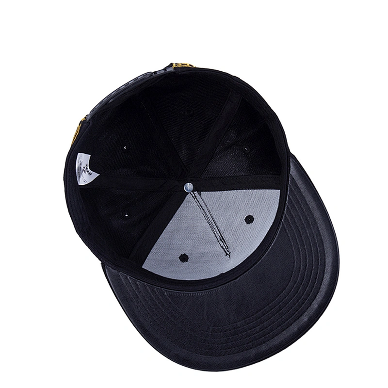 factory wholesale men 100% cotton fabric snapback flat bill fitted hats gorras