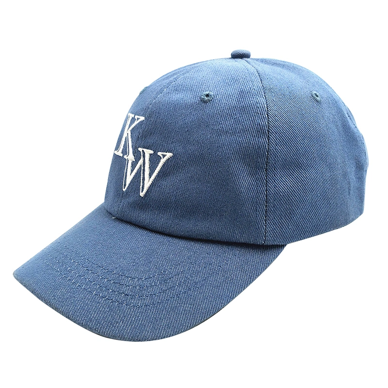 2020 fashion gorras embroidered logo denim hats custom