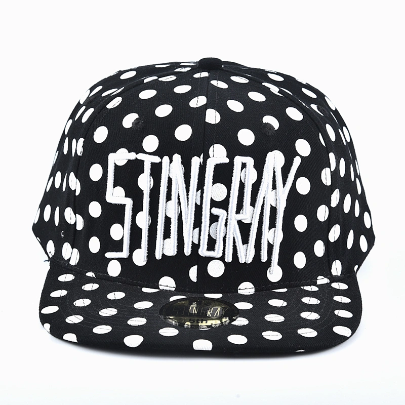 Wholesale Males 58CM 3D Embroidered Flat Bill Snap Back Gorras Caps