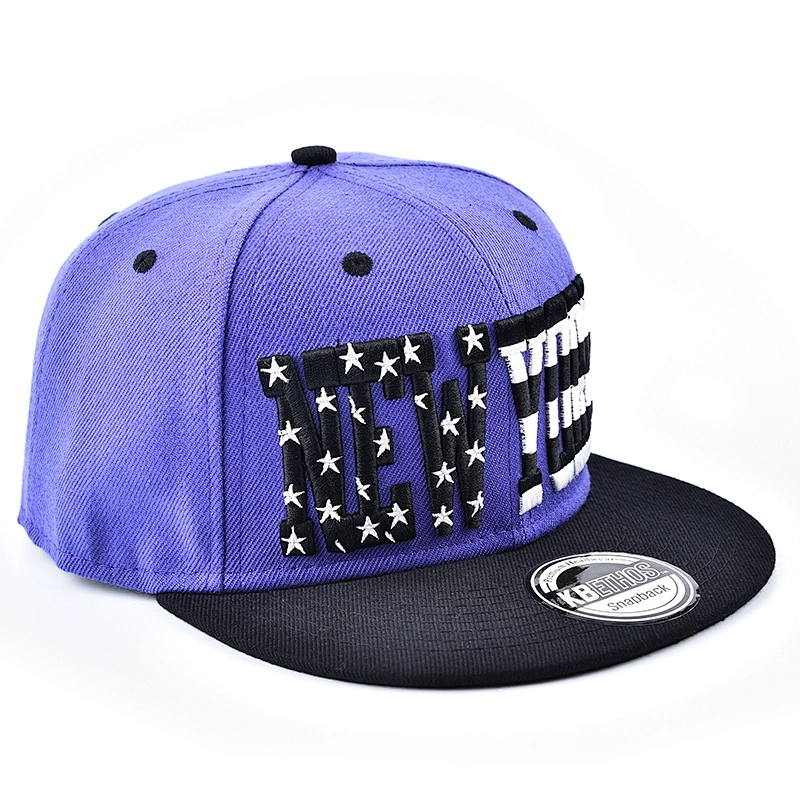 customized made cotton twill 6 panel structured sports baseball cap and hat with embroidery and logo