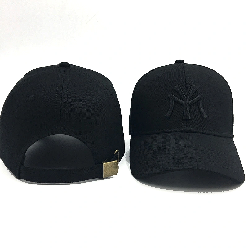 Wholesale 3D Embroidered Logo Gorras Cotton Baseball Caps In Stock