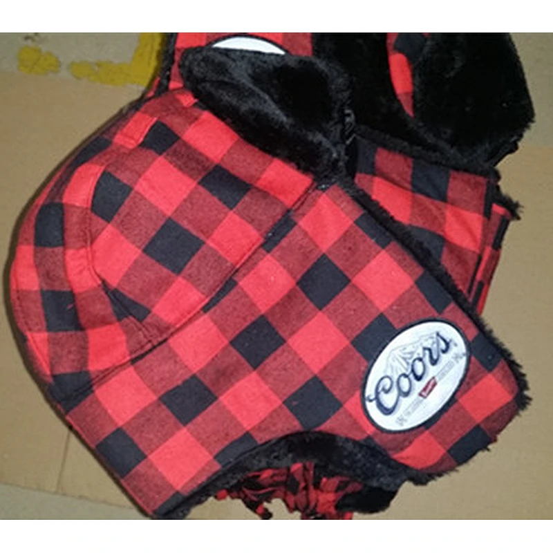 New arrival simple design custom winter hats beanie ushanka hat