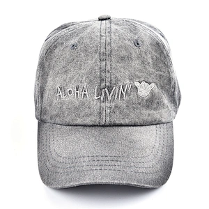 100% cotton washed cap promotional baseball cap with customized logo