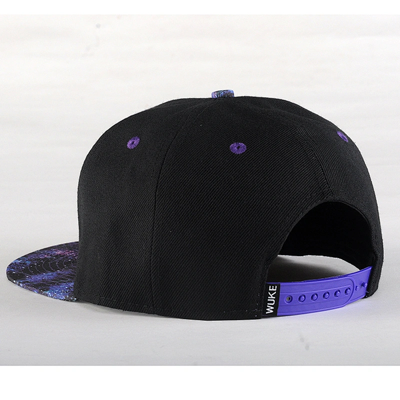 Fashion Flower Starry Sky hats and caps men Flat Brim Snapback Caps