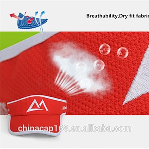Empty top sweat-absorbent folding sun visor gorras tennis sport caps