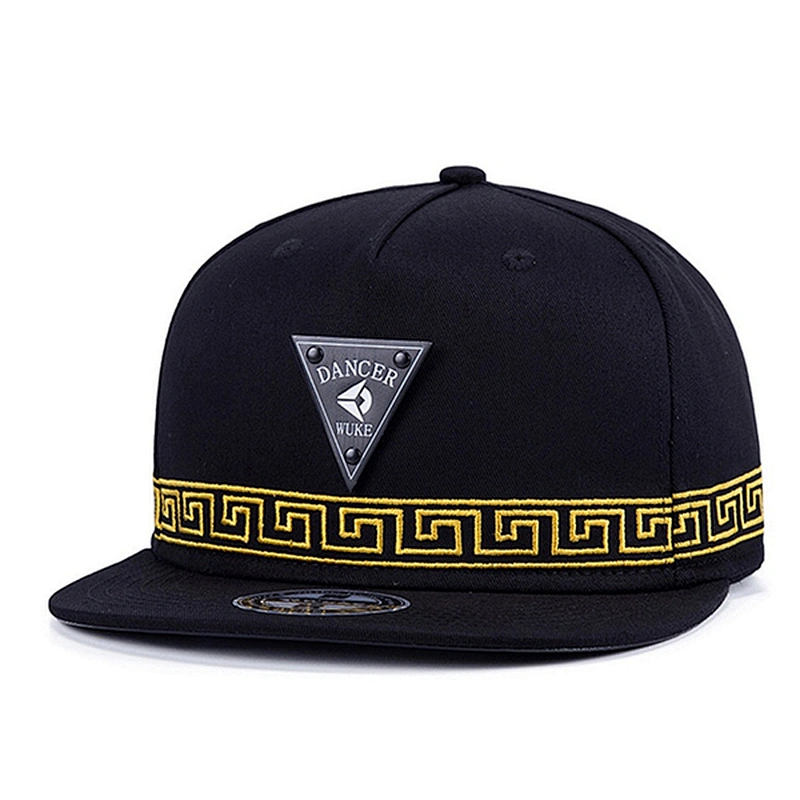 American mens custom logo flat brim snapback fitted caps gorras