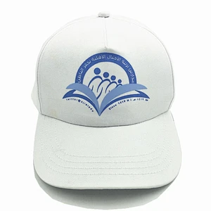 Cheap Promotional advertising caps with printing logo in polyester material factory direct for good sale