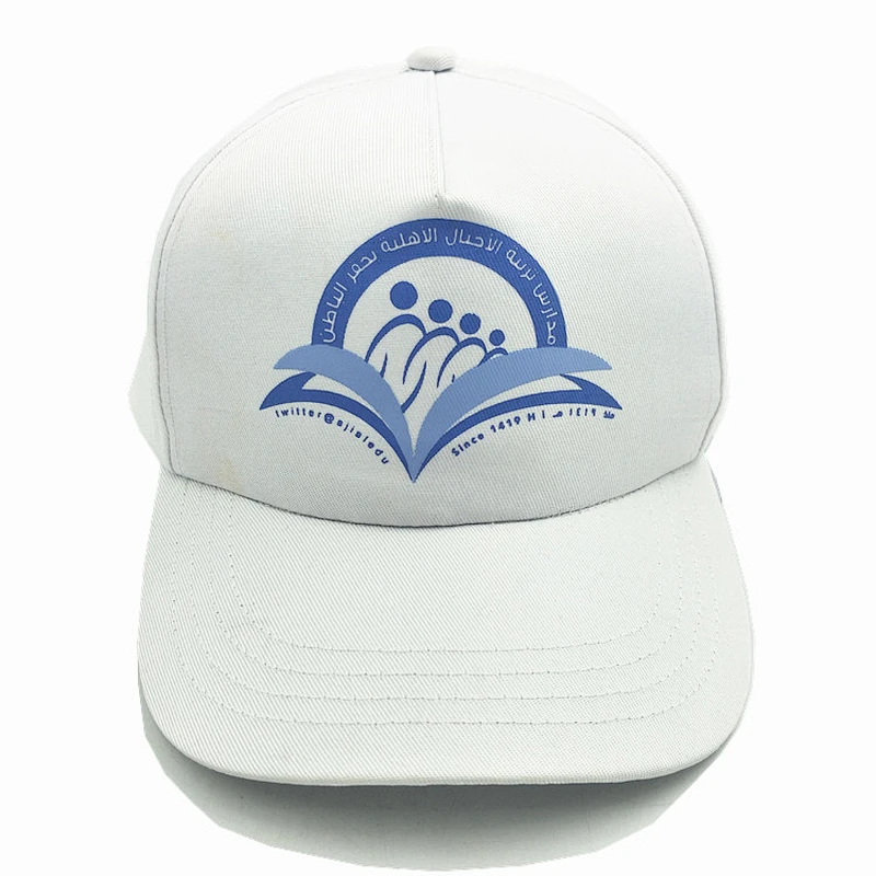 Cheap Promotional advertising caps with printing logo in polyester material factory direct for good sale