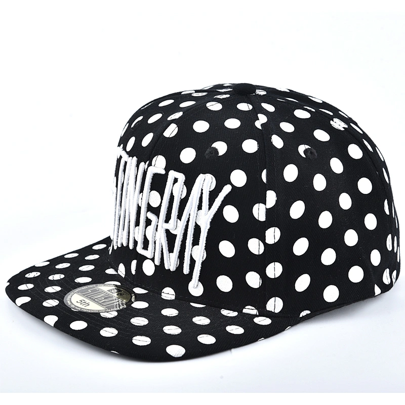 Wholesale Males 58CM 3D Embroidered Flat Bill Snap Back Gorras Caps