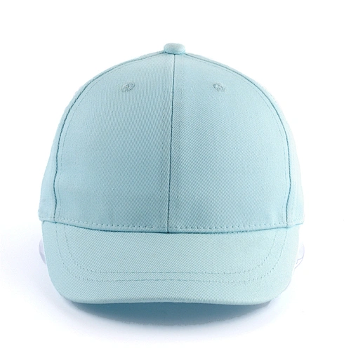 Short brim children hat 6 panel kids baseball caps