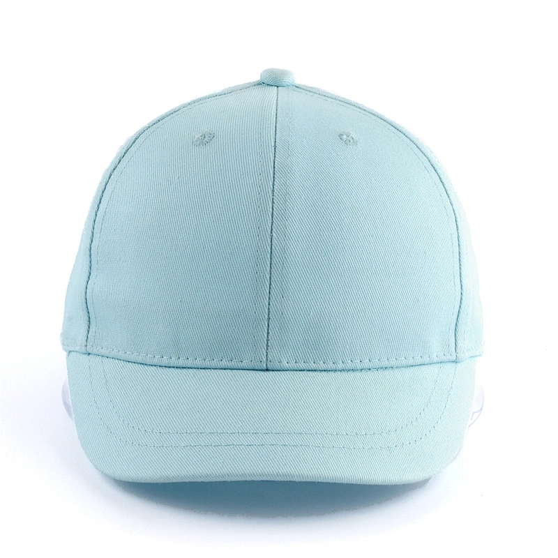 Short brim children hat 6 panel kids baseball caps