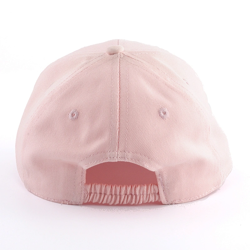Short brim children hat 6 panel kids baseball caps