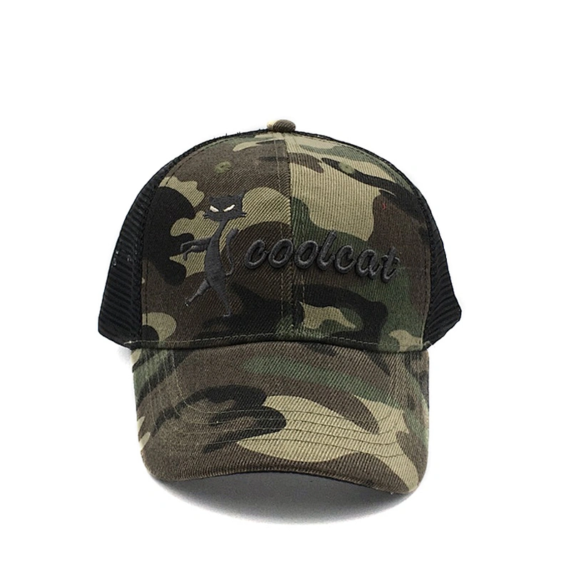 Factory Promotional Man Sports Baseball Caps Military Uniforms trucker hat