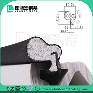 PE Film Coating Urethane Foam Strip For Doors