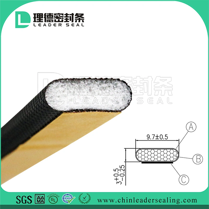 Flat Thin Foam Strips Self Stick Doors and Windows Sealing Tape