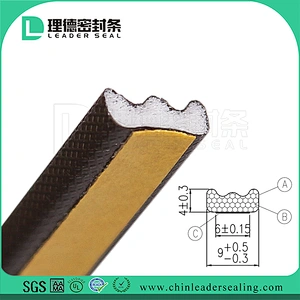 Easy Installation Foam Seal Polyurethane Sponge Strip For Sliding Door Seal