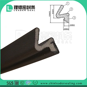 Vinyl Clad Foam Strip Door And Window Sealing