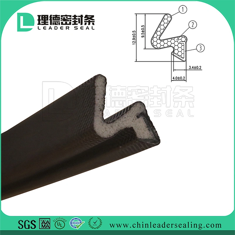 Vinyl Clad Foam Strip Door And Window Sealing