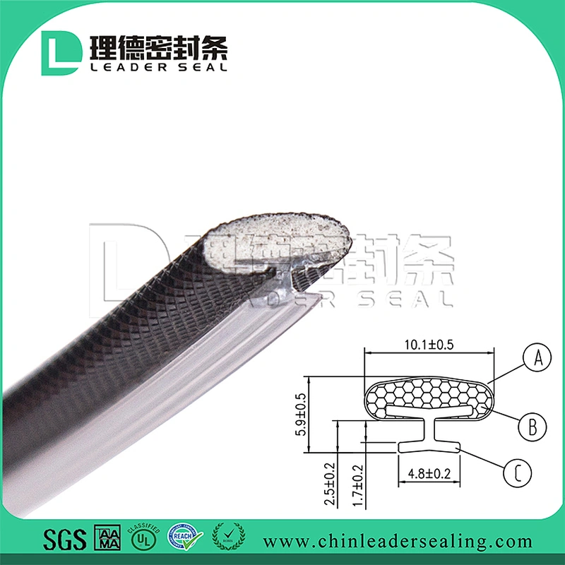 Waterproof Coated PU Foam Strip For Door Seals