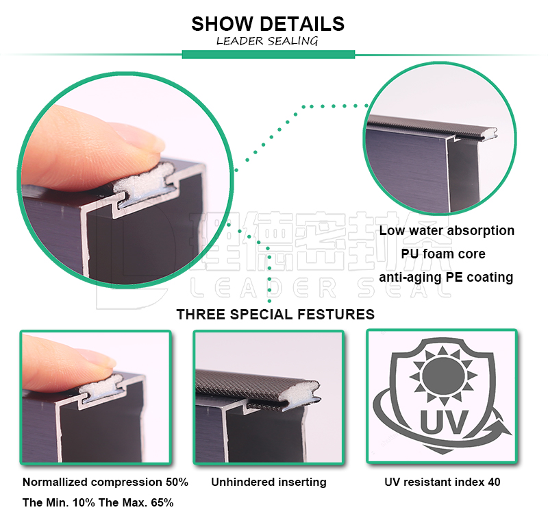 weather proof sealing strip
