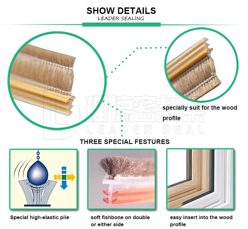 window pile seal strip