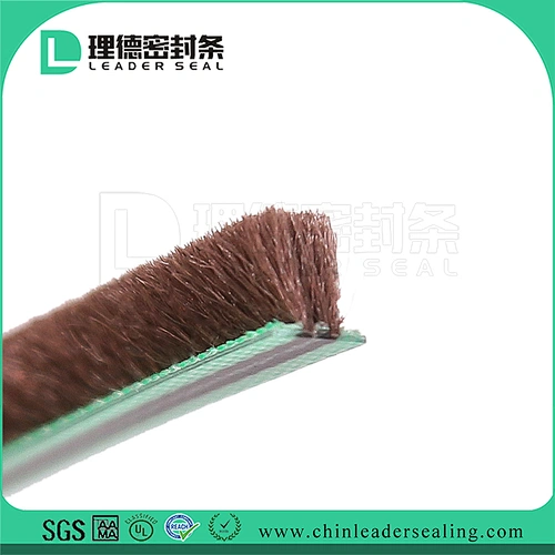 Standard Non Waterproof Pile Weather Strip For Window And Doors