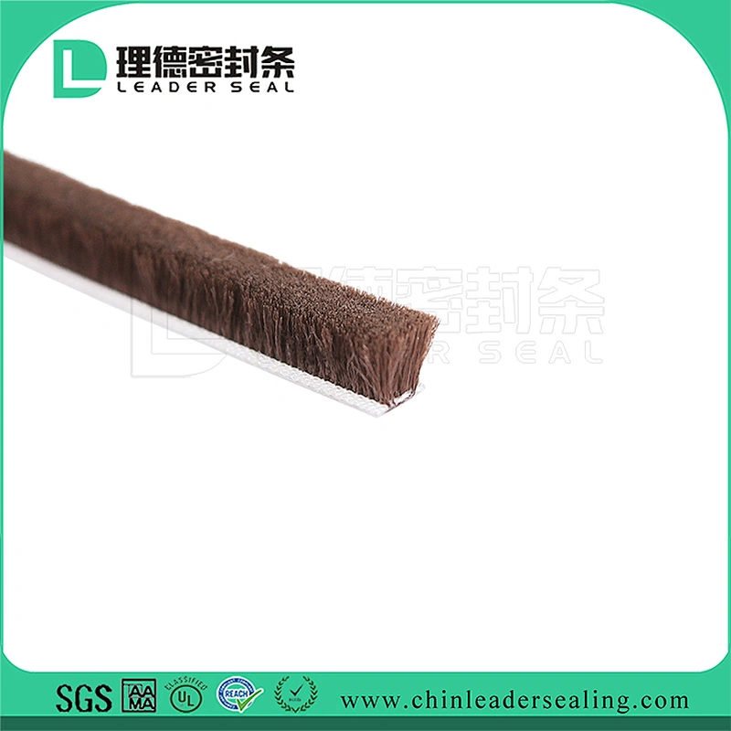 Silicone Pile Weather Strip For Window And Doors