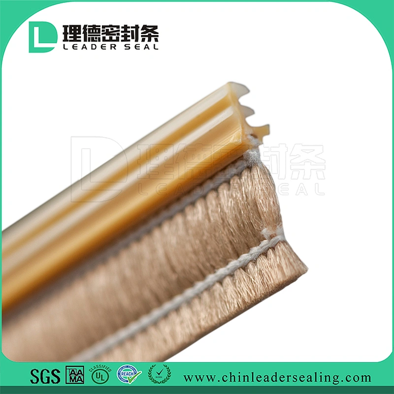 Kerf Mounted Pile Strip For Embedded Wooden Window Seals