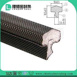 Coated Weather Stripping PU Sponge Foam Seal