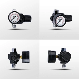RONGPENG Spray Gun Air Pressure Regulator Gauge AR150
