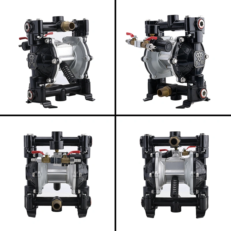 RONGPENG A-25 Air Powered Diaphragm Pump Oil Pump Standard Pneumatic Tool