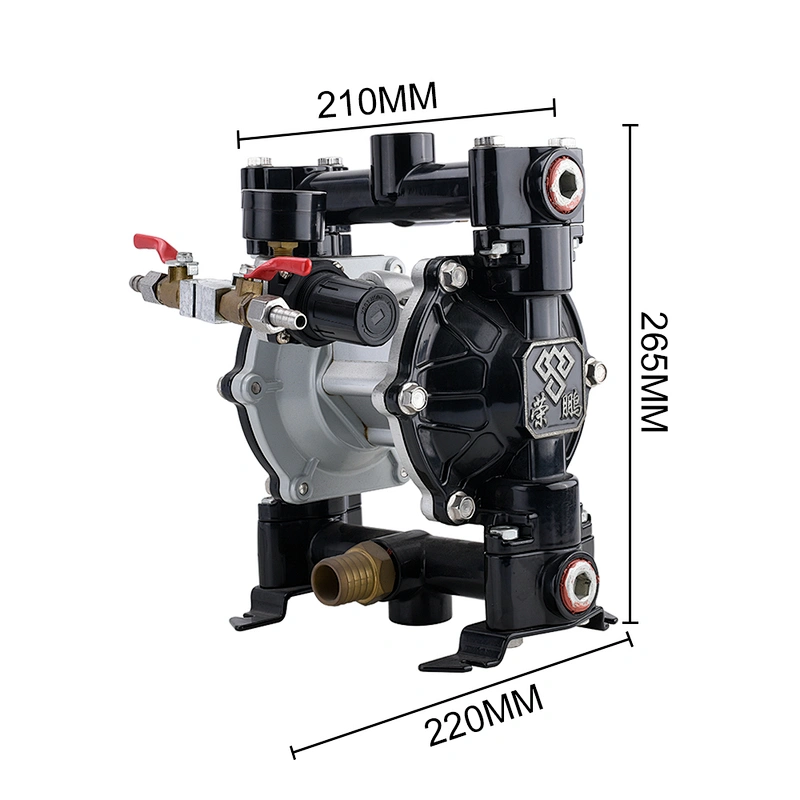 RONGPENG A-25 Air Powered Diaphragm Pump Oil Pump Standard Pneumatic Tool