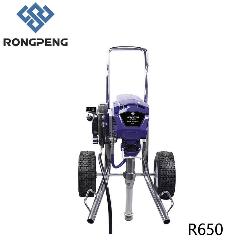 Rongpeng Professional R650 Paint Pump Electric Airless Paint Sprayer Paint Spray Gun Indoor and Outdoor Wall Painting Pressure
